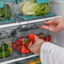 Contenedor hermético 2L para almacenamiento de alimentos al vacío.