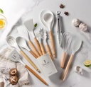 Juego de utensilios de cocina de silicona 12 Piezas