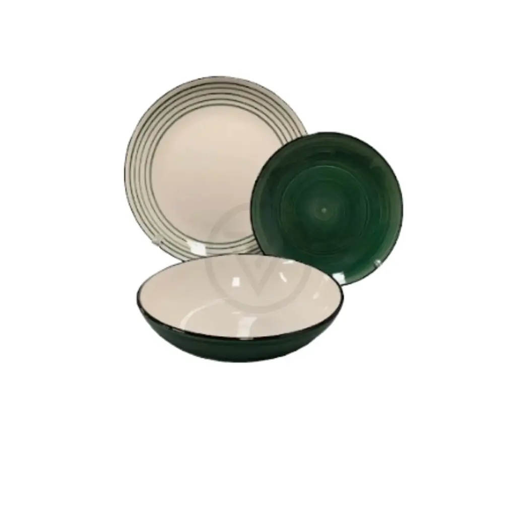 Set de Vajilla de 18 Piezas🍽️MO9256 - Vuao Home