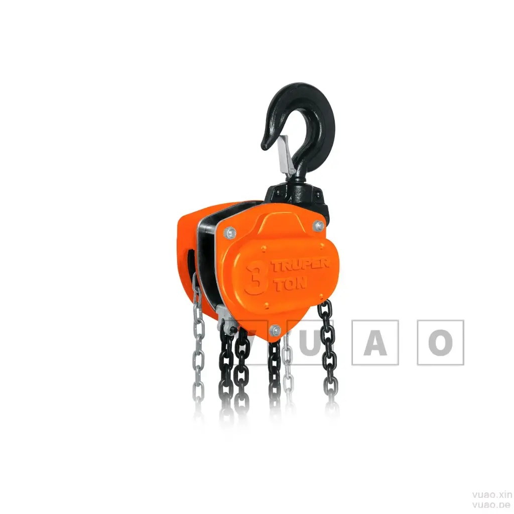Polipasto industrial de cadena, 3 toneladas POL-3, Truper