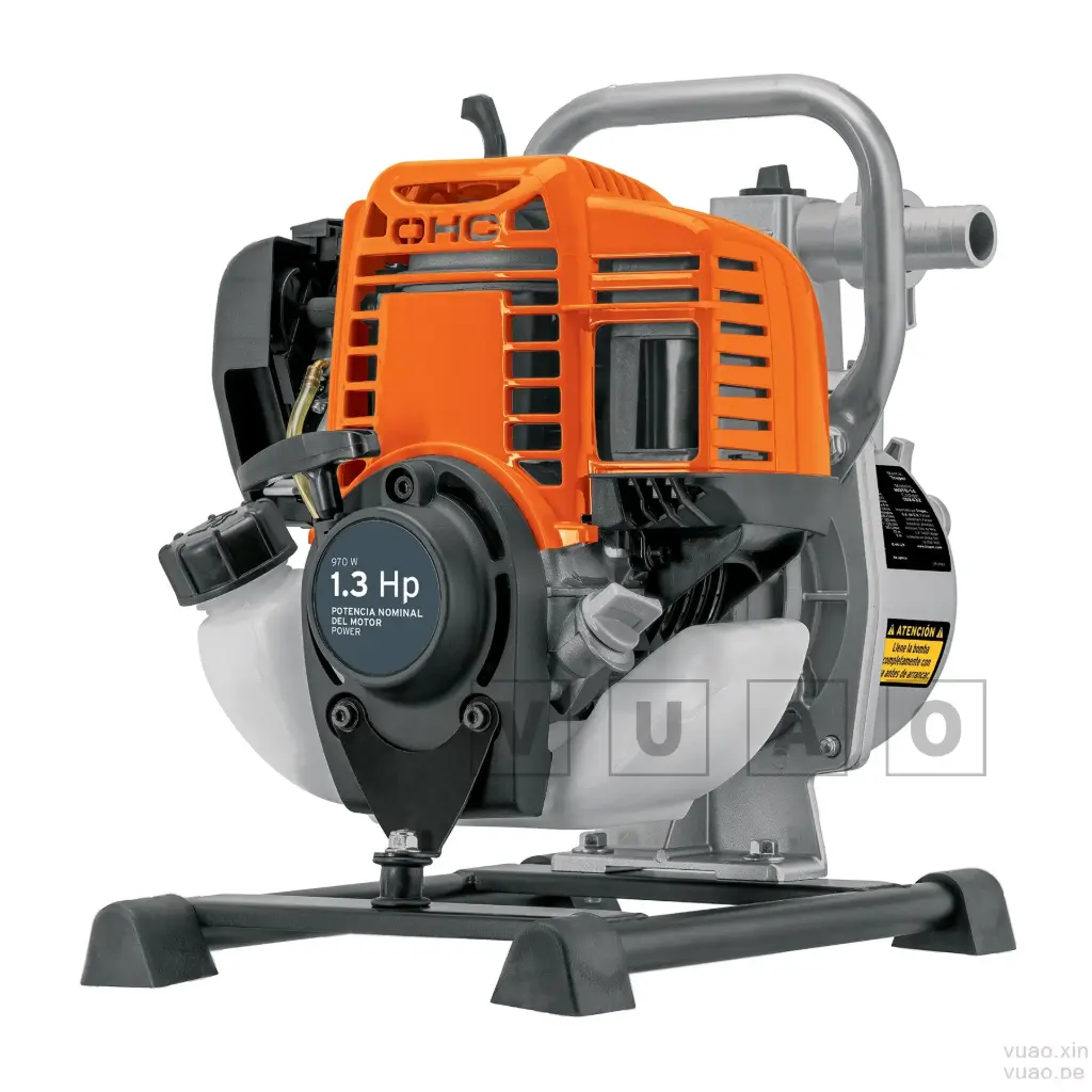 Motobomba autocebante 1"x1", gas. 1-1/3HP, agrícola MOTB-14, TRUPER