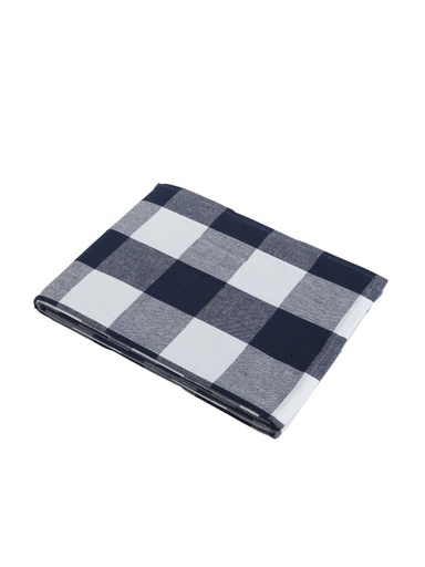 Mantel Checks, Azul Marino