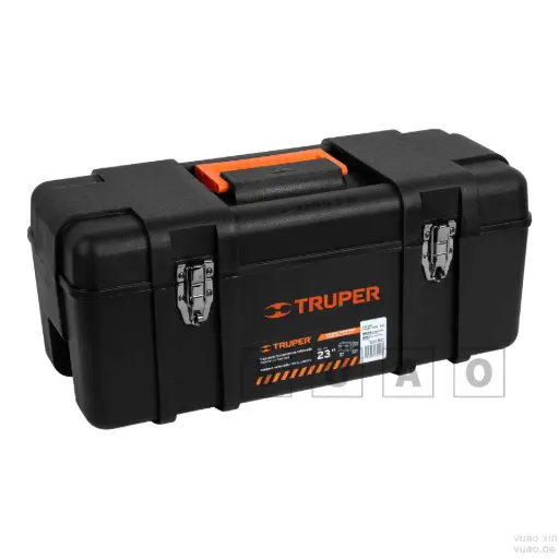 [VU11506] Caja para herramienta de 23" industrial, broches metálicos CHP-23X, Truper